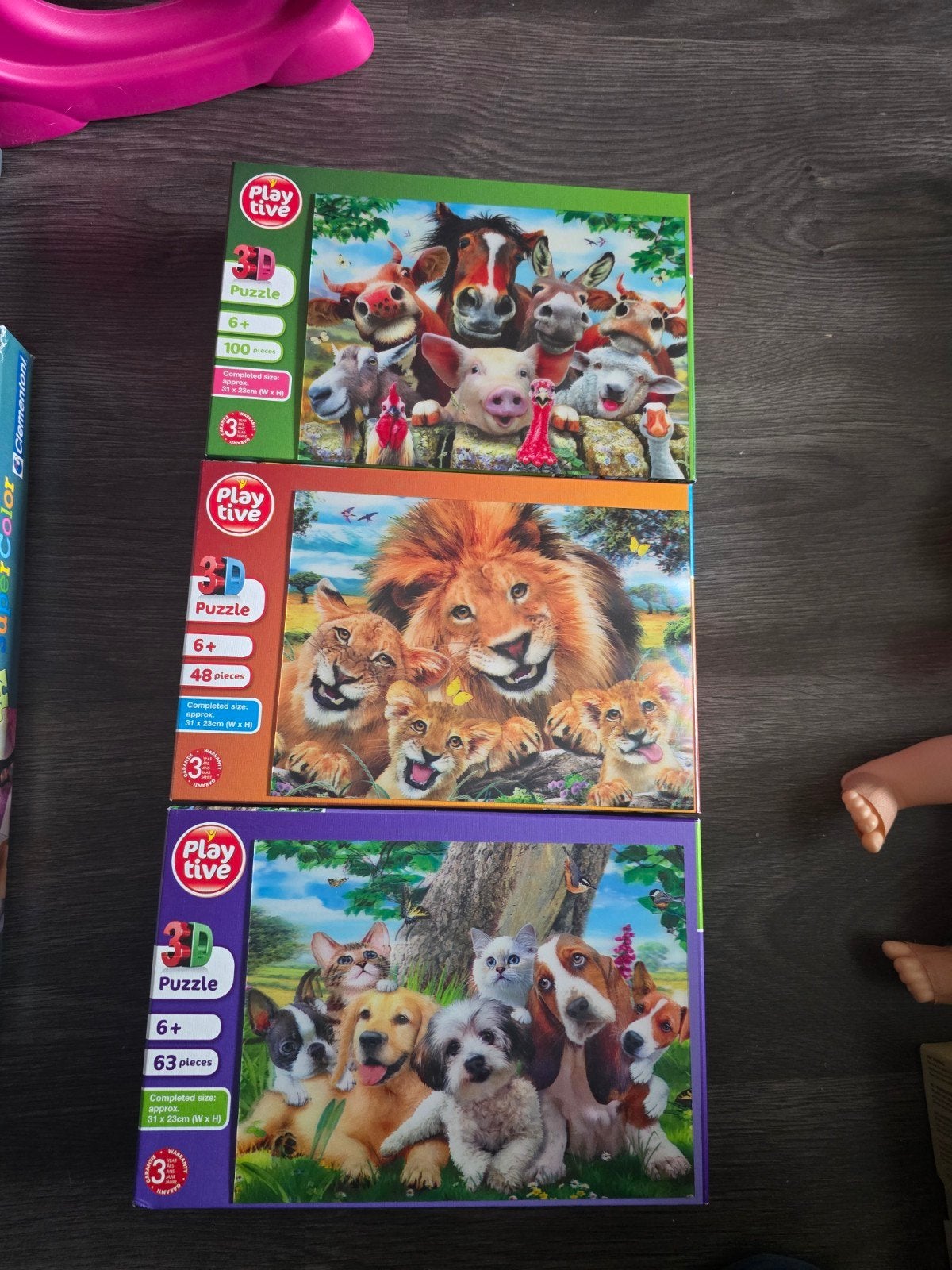 6+ 3D Puzzels - Diverse Aantallen Stukjes, Ophalen, Meer dan 50 stukjes, Zo goed als nieuw, 6 jaar of ouder