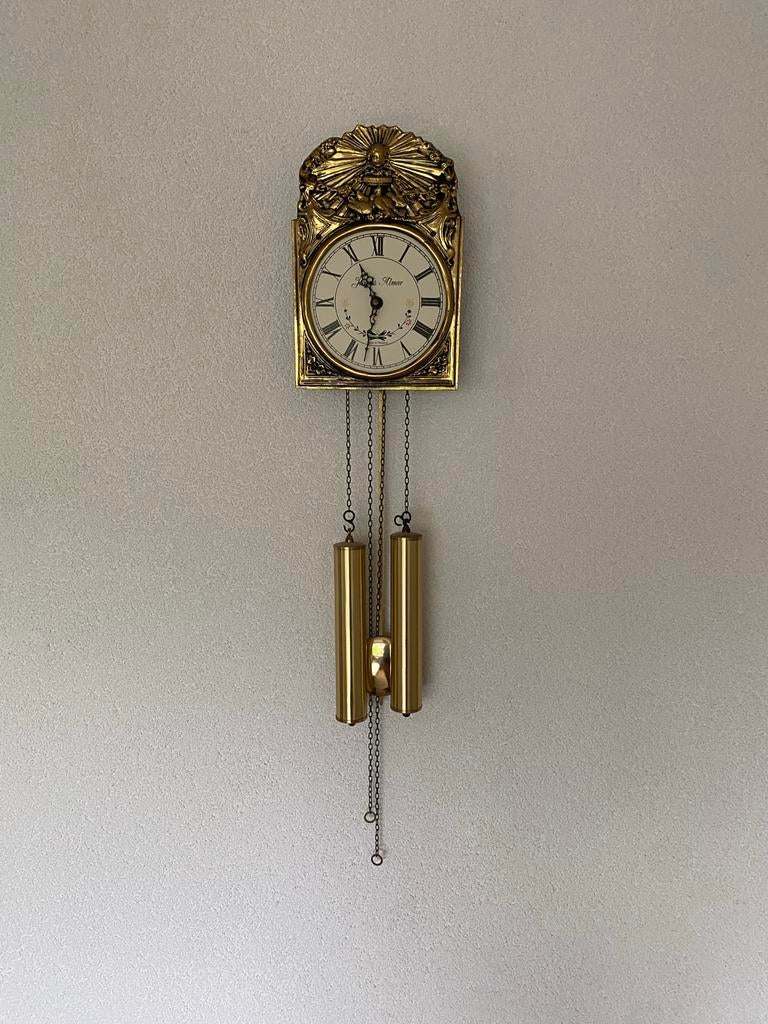 Vintage Jacques Almar wandklok, Antiek en Kunst, Ophalen of Verzenden
