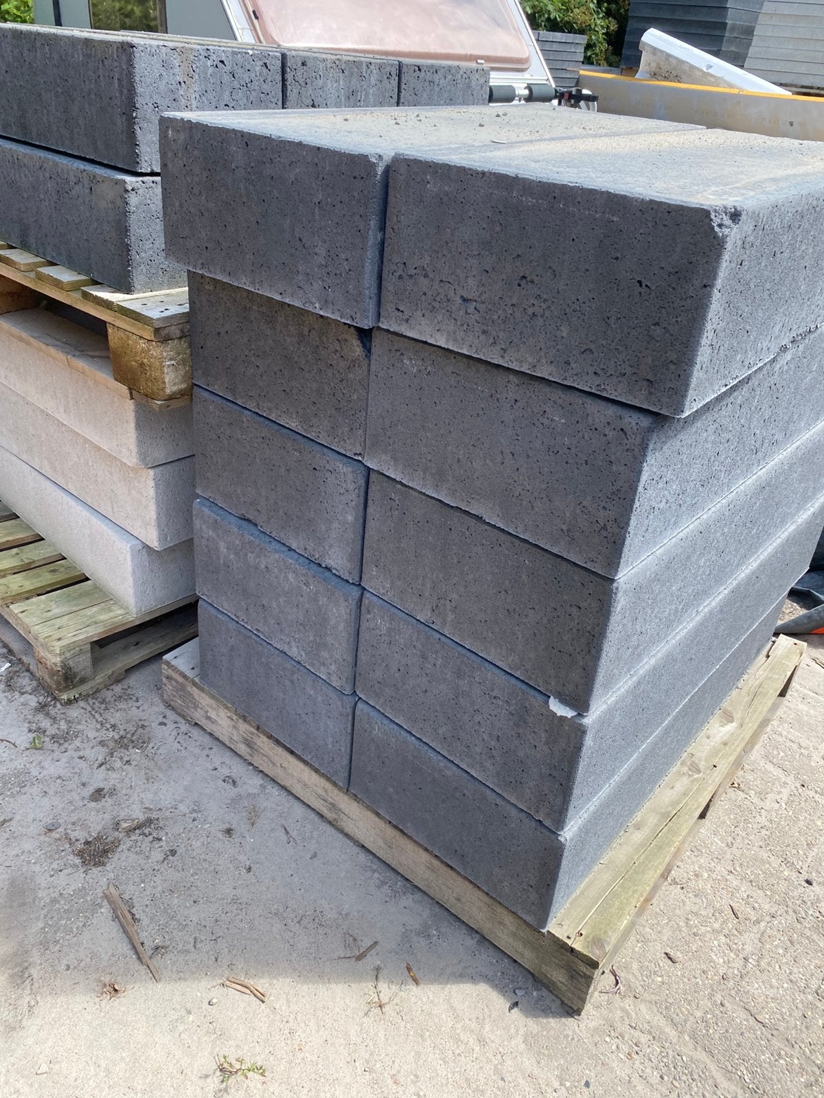 Betonnen traptreden oudhollandse NU  voor handels prijzen, Tuin en Terras, Bielzen en Borders, Ophalen, Nieuw, Minder dan 100 cm