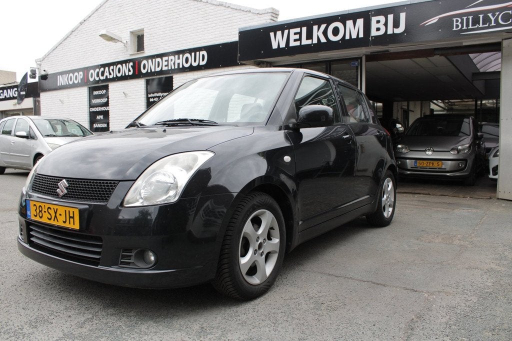 Suzuki Swift 1.3 Shogun / APK Nieuw / Airco / Elektrische ra, Voorwielaandrijving, Stof, Zwart, 965 kg