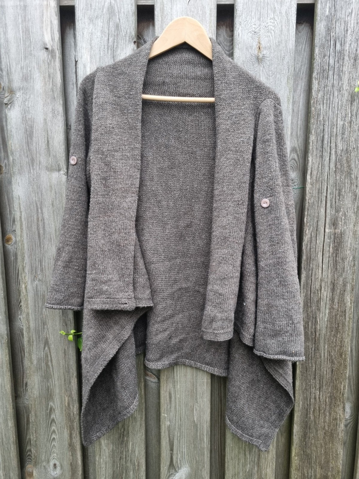Stijlvol gebreid vest met alpaca en wol, maat M, Kleding | Dames, Truien en Vesten, Maat 38/40 (M), Bruin, Ophalen of Verzenden