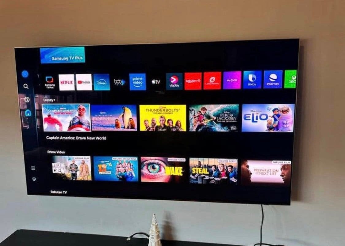 Samsung oled 65 inch, Ophalen of Verzenden, Zo goed als nieuw, 100 Hz, Samsung
