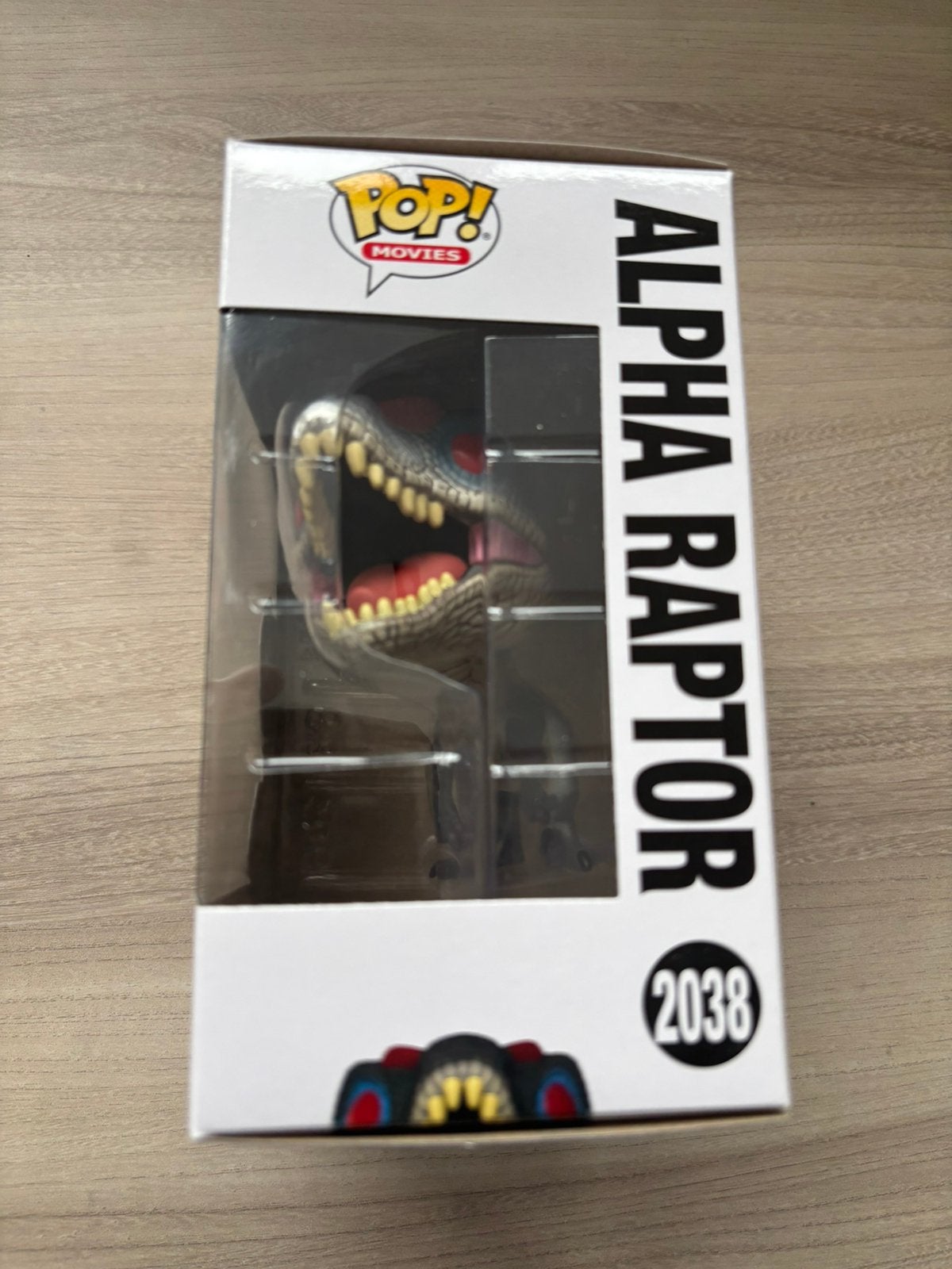 Funko Pop! Jurassic Park Alpha Raptor #2038 Vinyl Figure, Funko Europe, Ophalen of Verzenden, Zo goed als nieuw, 4th floor, 1 Queen Caroline St, London W6 9YN, Verenigd Koninkrijk