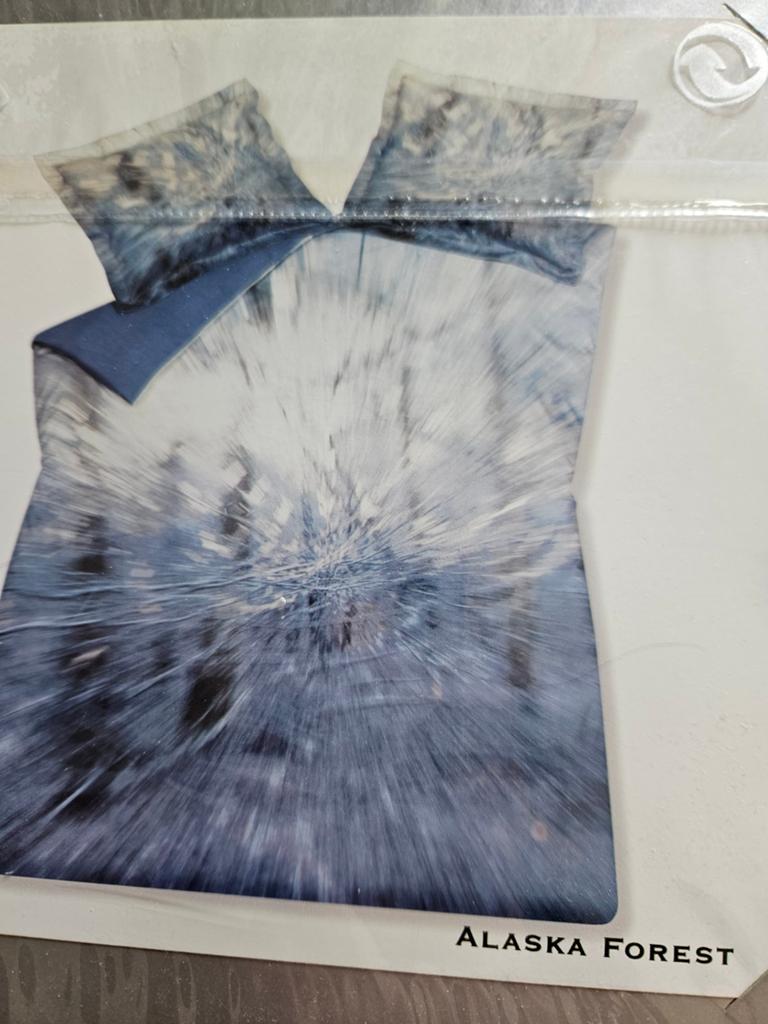 NIEUW Vandyck Dekbedovertrek & hoeslaken Faded Denim, Eenpersoons, Blauw, Dekbedovertrek, Nieuw
