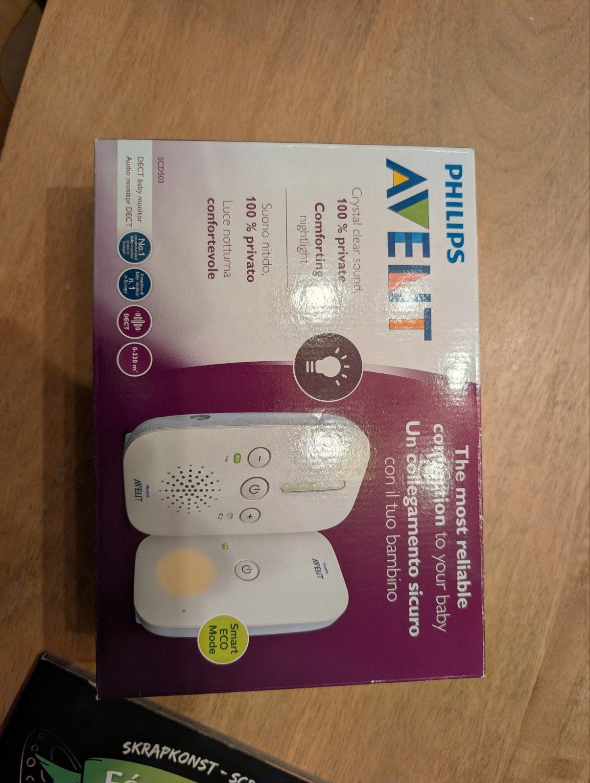 Philips Avent DECT Babyfoon SCD503/26 - Zo goed als nieuw, Kinderen en Baby's, Ophalen, Zo goed als nieuw, 250 meter of meer