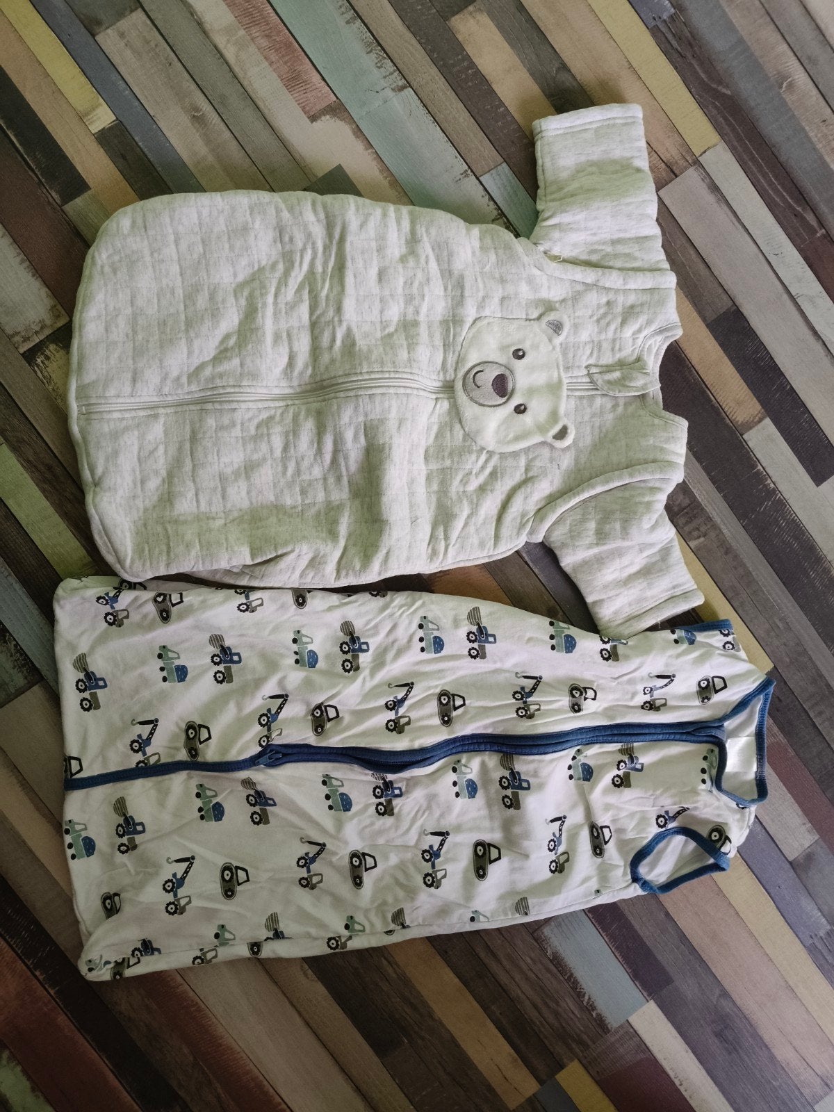 2 slaapzakken: dikke C&A (60cm) en dunnere Ter Stal (70cm), Kinderen en Baby's, Ophalen, Slaapzak, Overige merken