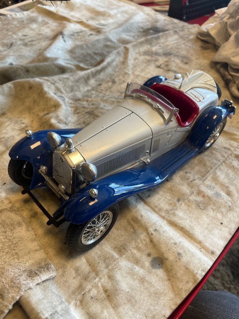 Miniatuur Alfa Romeo 8C 2300 Spider Touring 1932, Ophalen of Verzenden, Zo goed als nieuw, Auto's