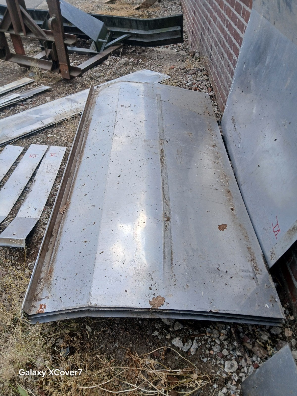 Rvs platen, Doe-het-zelf en Verbouw, Metalen, Ophalen, Overige metalen