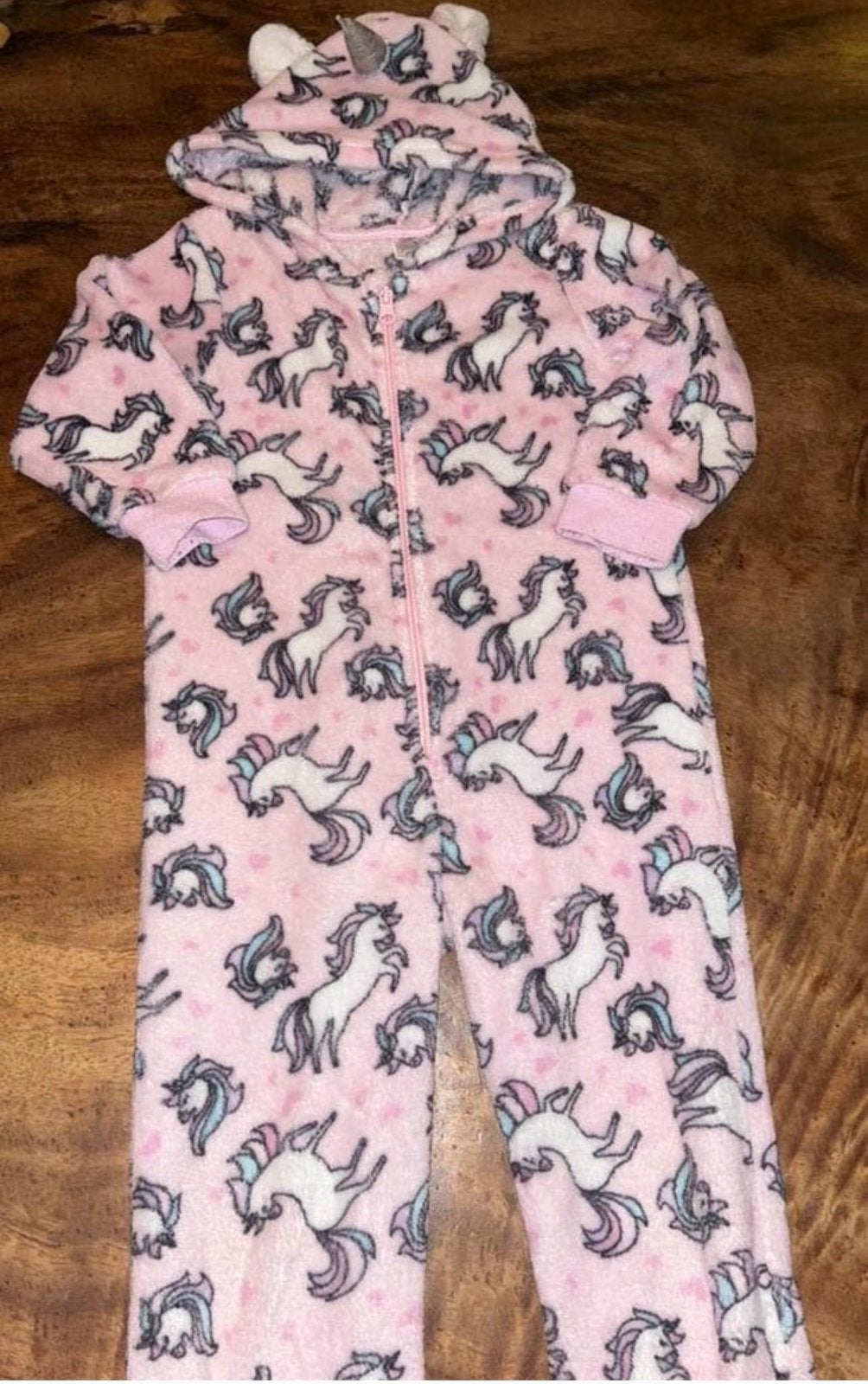Onesie onesi mt 98-104 unicorn huispak, Kinderen en Baby's, Kinderkleding | Maat 98, Ophalen of Verzenden, Zo goed als nieuw, Meisje