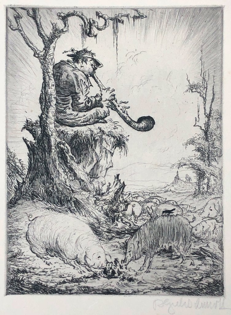 Mooie, betaalbare kunst v/h Grafiekkabinet Bruno Goldschmitt, Ophalen of Verzenden