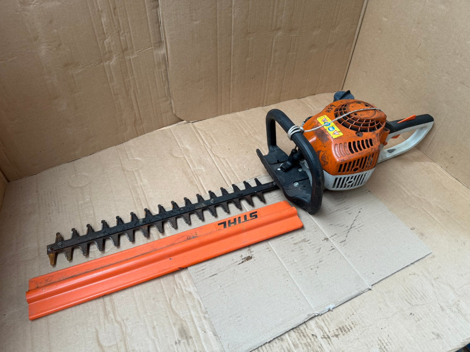 Stihl HS45 heggenschaar, Ophalen of Verzenden, Benzine