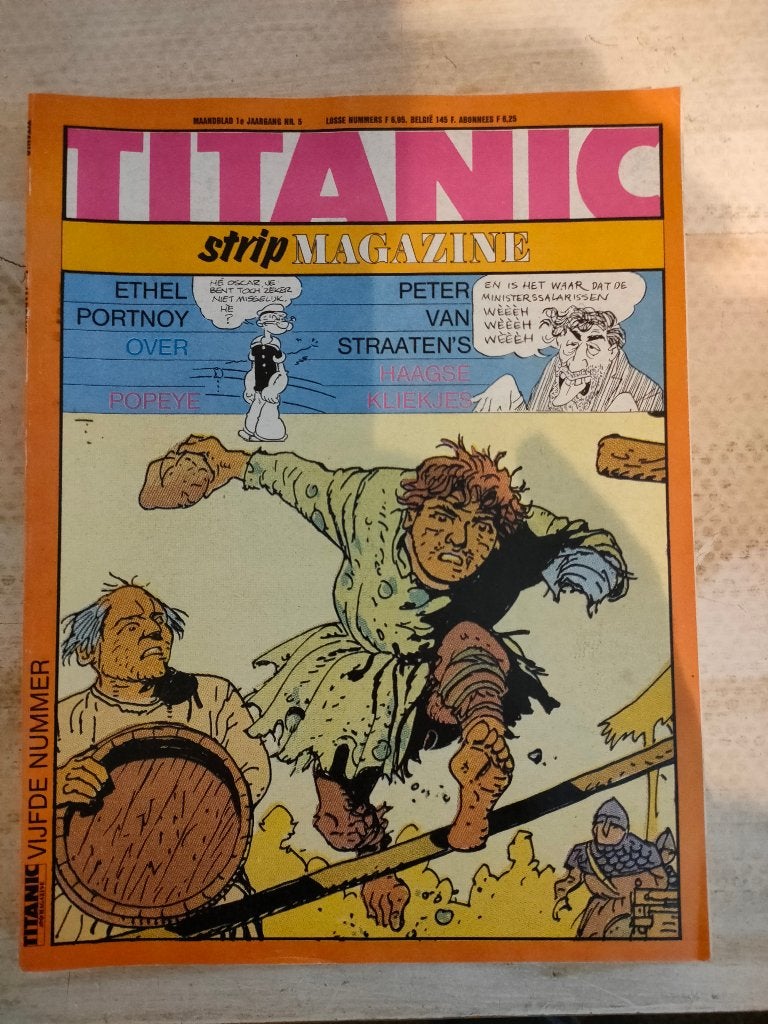 TITANIC tijdschrift (jfb-€1), Meerdere stripboeken, Ophalen of Verzenden, Gelezen