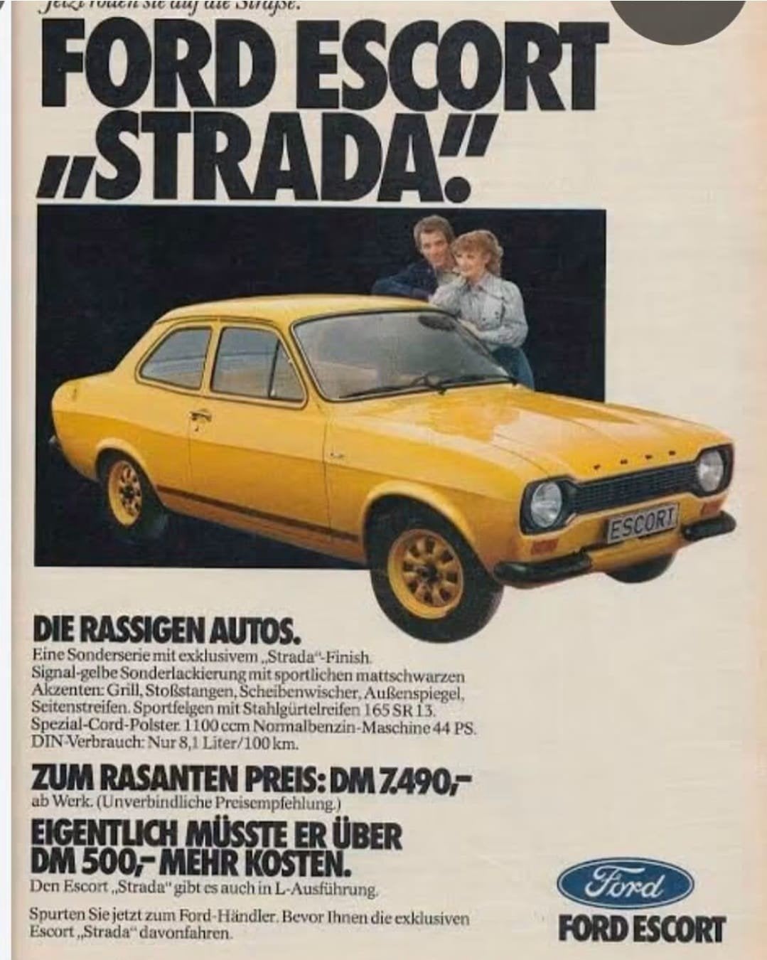 ford escort MK1 bumperset, Ophalen, Nieuw, Ford, Bumper
