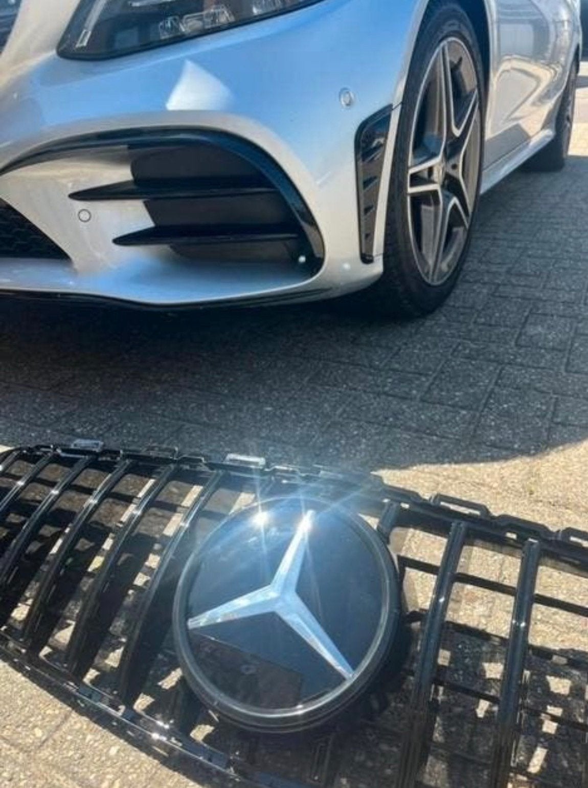 Org. Mercedes ster grill pana ster diamond grill ster mb amg, Ophalen of Verzenden