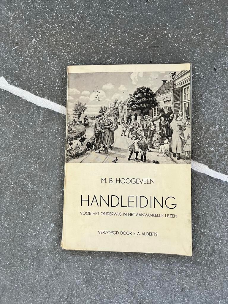 Leren lezen van vroeger, Antiek en Kunst, Ophalen of Verzenden