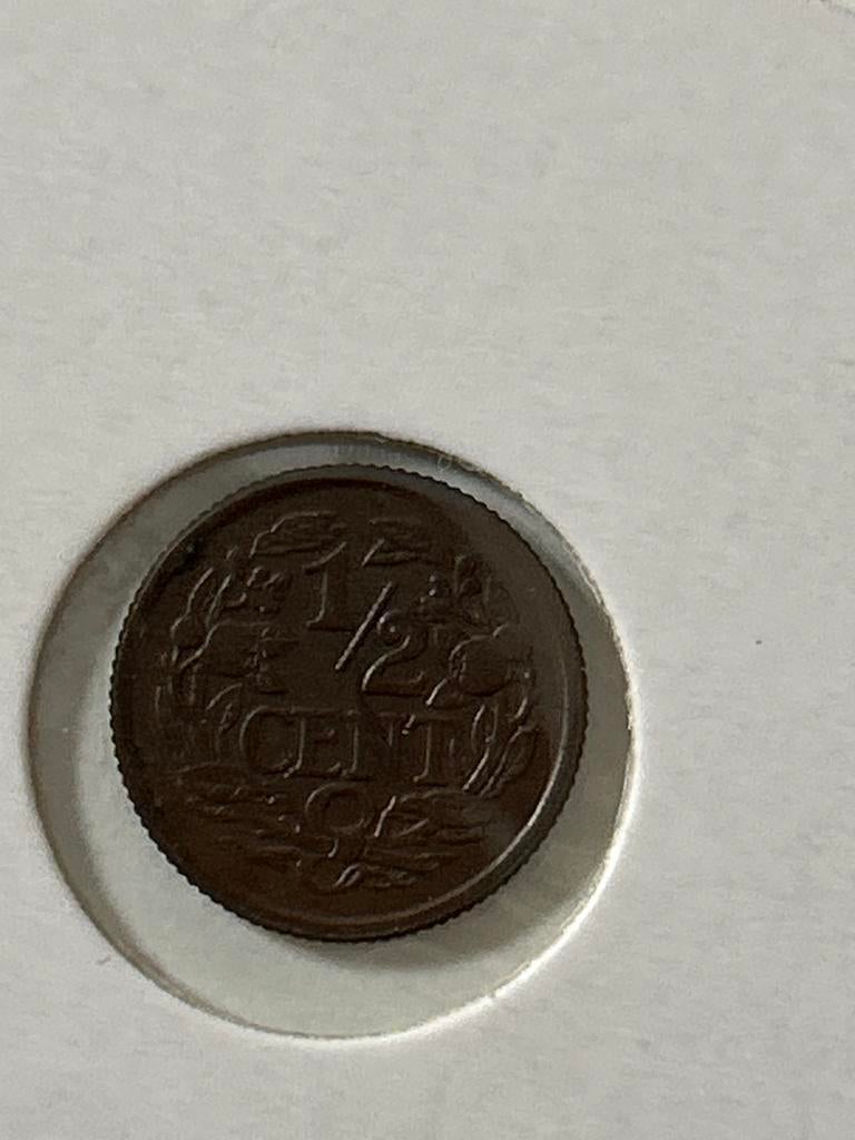 Nederland 1/2 Cent 1940 Koningin Wilhelmina, Postzegels en Munten, Munten | Nederland, Ophalen of Verzenden, Koningin Wilhelmina