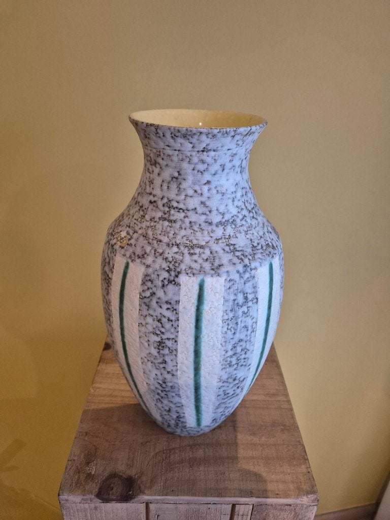 Stijlvolle decoratieve vintage vaas Bay Keramik, Ophalen of Verzenden