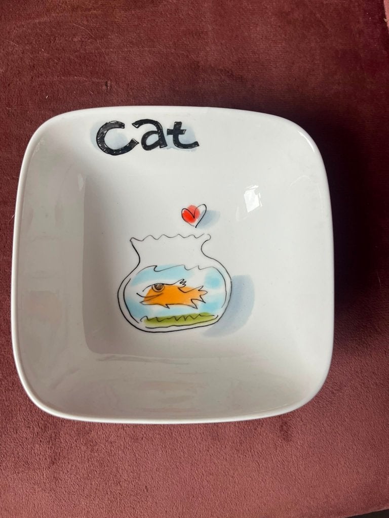 Blond Amsterdam LE Handwerk bakje cat, Huis en Inrichting, Overige typen, Nieuw, Ophalen of Verzenden, Aardewerk