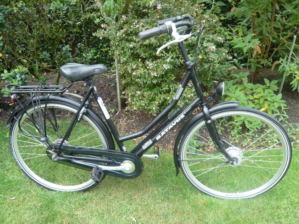 Mooie zwarte Batavus 28" -58cm 3versn met nfd, Fietsen en Brommers, Ophalen, Gebruikt, Versnellingen, Batavus