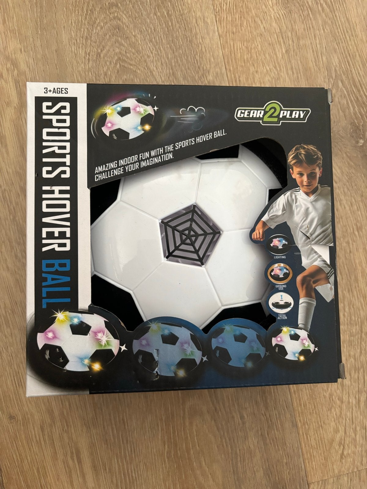 Sports Hover Ball - Indoor Voetbalplezier voor Kinderen, Ophalen of Verzenden, Zo goed als nieuw