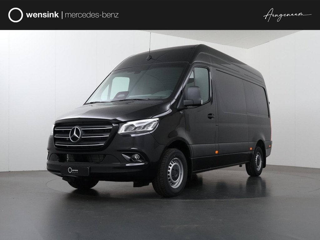 Mercedes-Benz Sprinter 319 CDI L2 H2 Select | Navigatie | Pa, Automaat, Euro 6, Zwart, Diesel