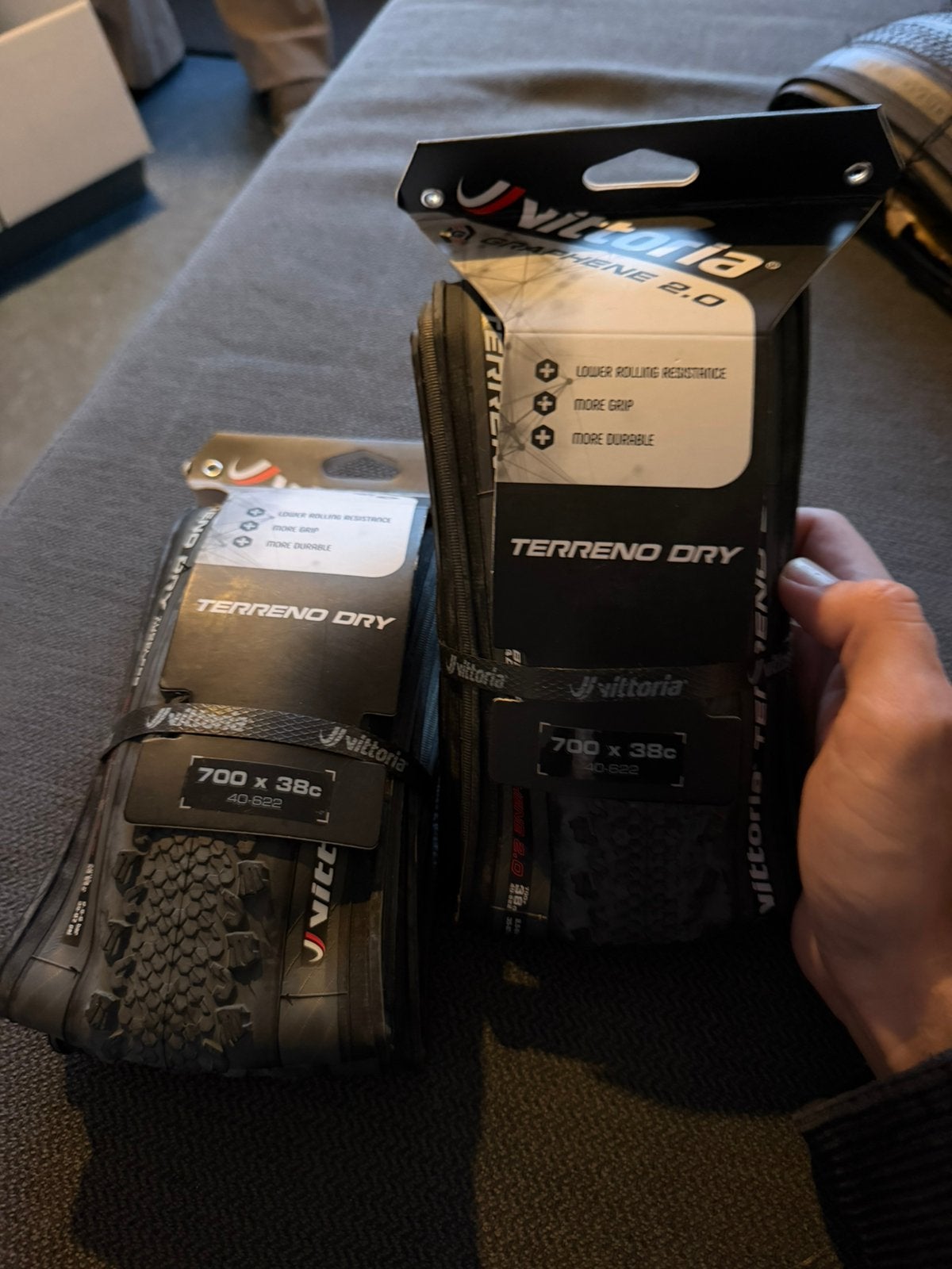 Vittoria terreno dry 700x38c gravelbanden (nieuw), Fietsen en Brommers, Fietsonderdelen, Ophalen of Verzenden, Nieuw, Gravelbike