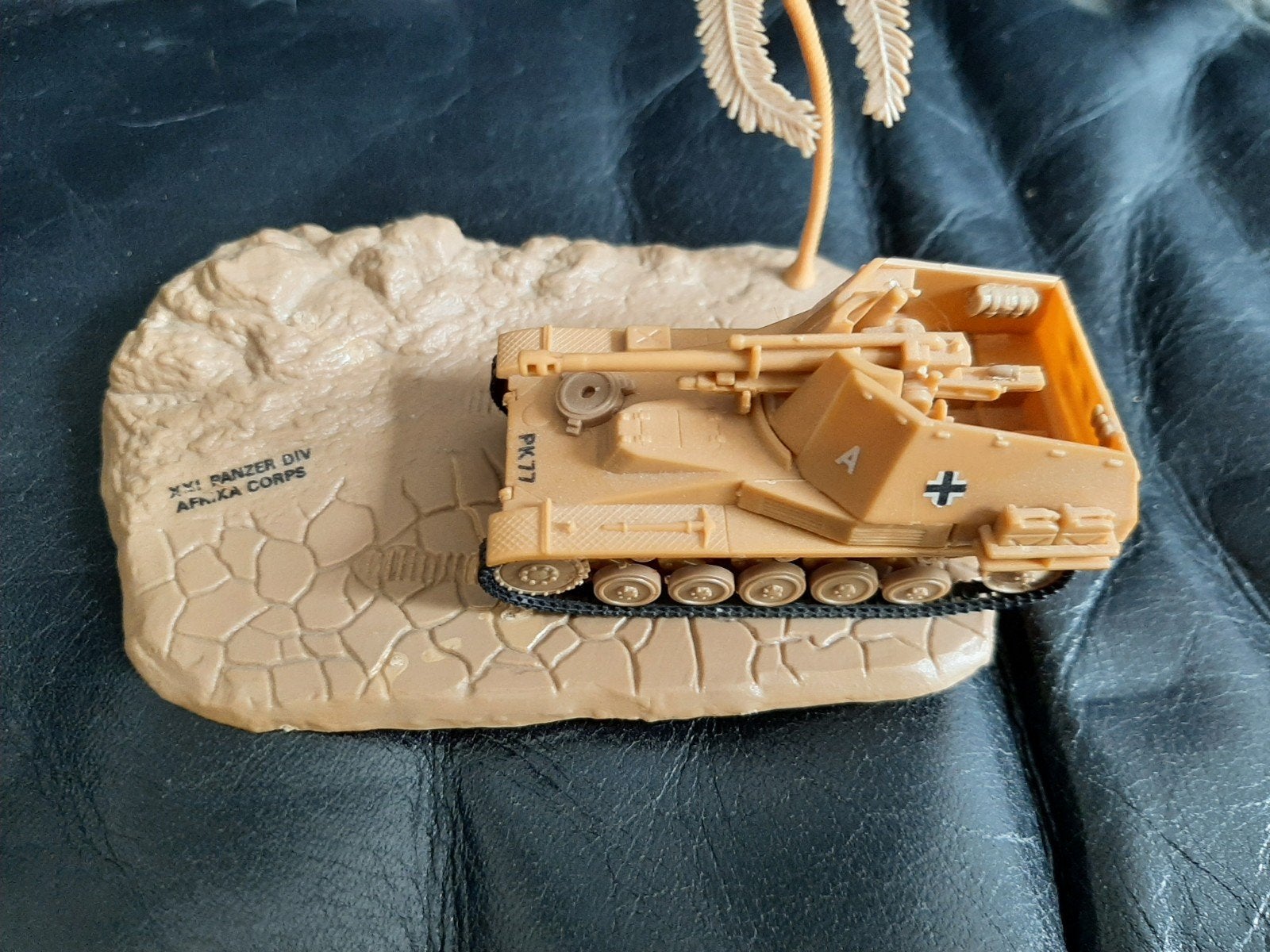 XXI Panzer Div Afrika Korps Miniatuur Diorama, Ophalen of Verzenden, Landmacht, Overige gebieden, Miniatuur of Beeldje