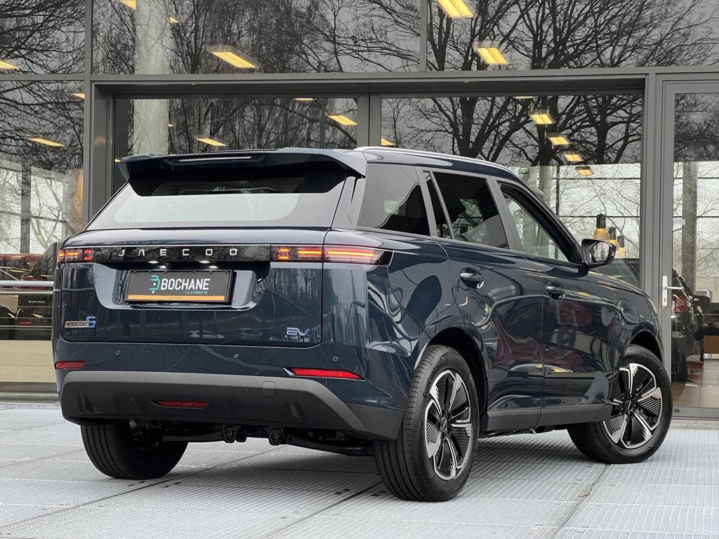 Jaecoo 5 EV Exclusive 61 kWh | 7 JAAR FABRIEKSGARANTIE!, Auto's, Overige Auto's, 402 km, Blauw, SUV of Terreinwagen, Te koop