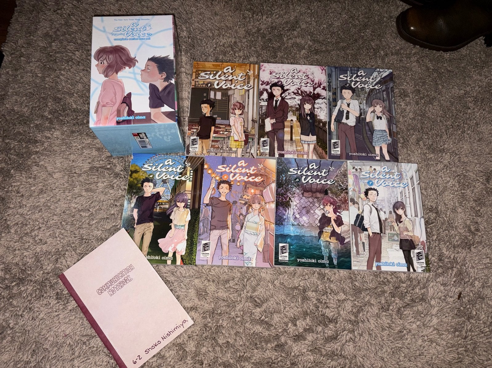 A Silent Voice Complete Series Box Set Manga, Complete serie of reeks, Ophalen of Verzenden, Nieuw, Japan (Manga)