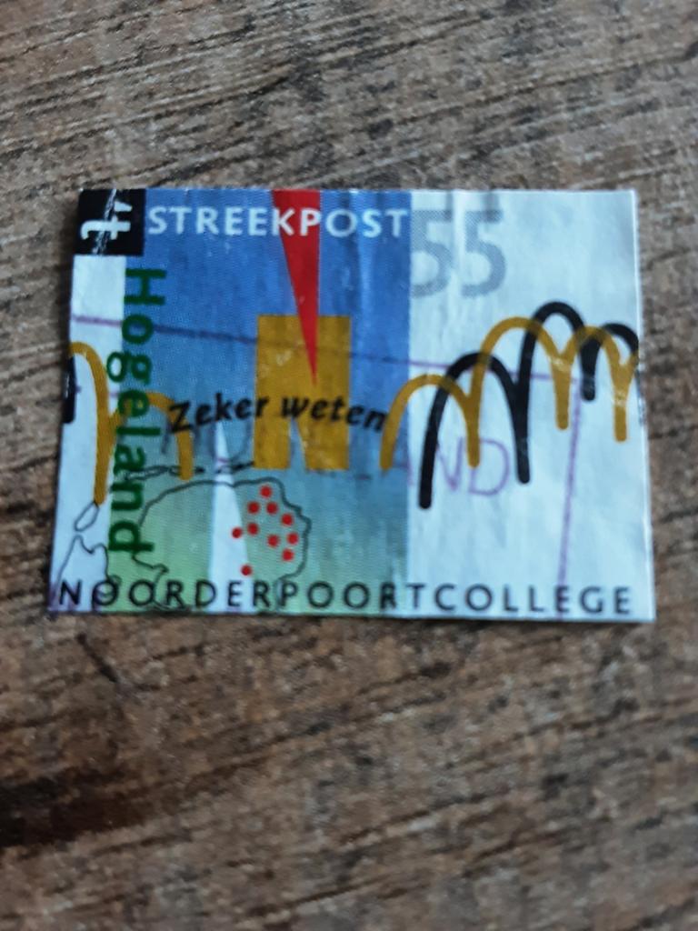 Streekpost Hogeland. Noorderpoortcollege  ( gest), Ophalen of Verzenden