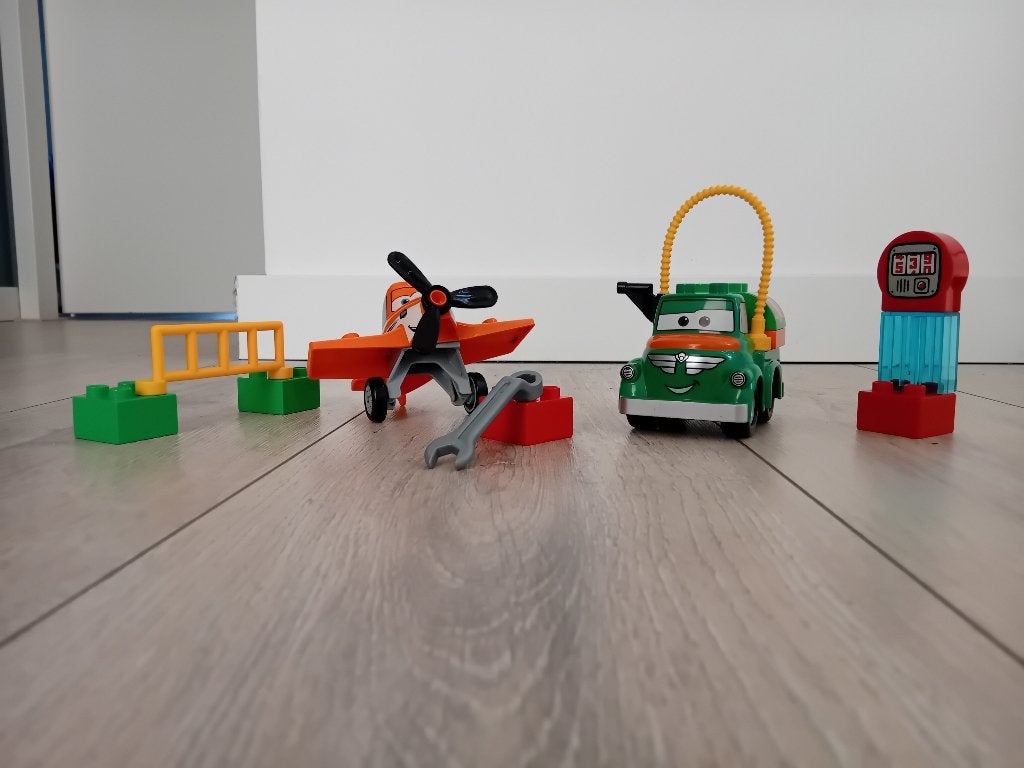 Cars Duplo Dusty en Chug 10509, Ophalen, Overige thema's, Zo goed als nieuw, Compleet