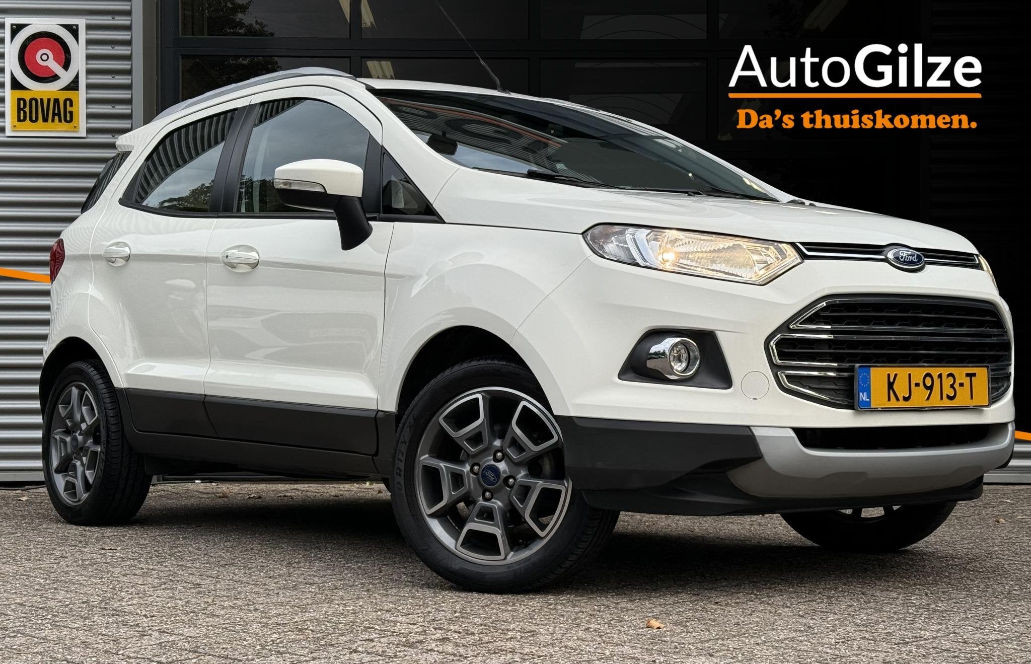 Ford EcoSport 1.0 EcoBoost Titanium l Navi l Clima l 1ste Ei, Auto's, Ford, Voorwielaandrijving, 125 pk, Gebruikt, Euro 6
