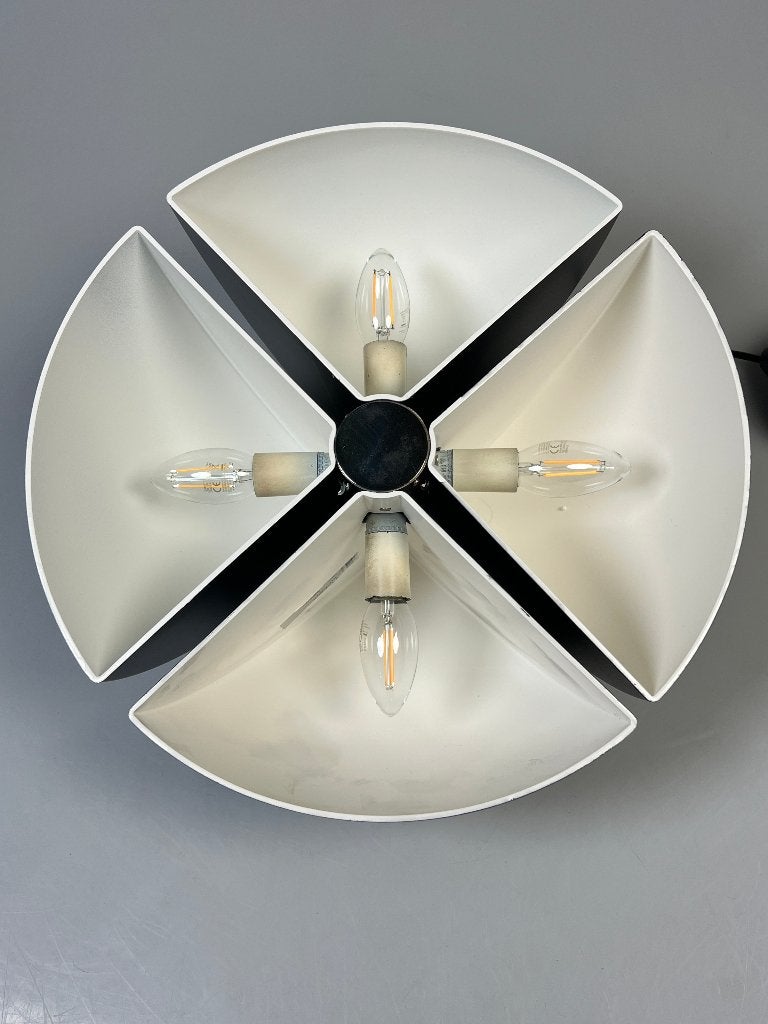Vintage Raak Amsterdam "octavo" Hanglamp, Space Age, 1970's, Kunststof, Gebruikt, Onbekend, Ophalen of Verzenden