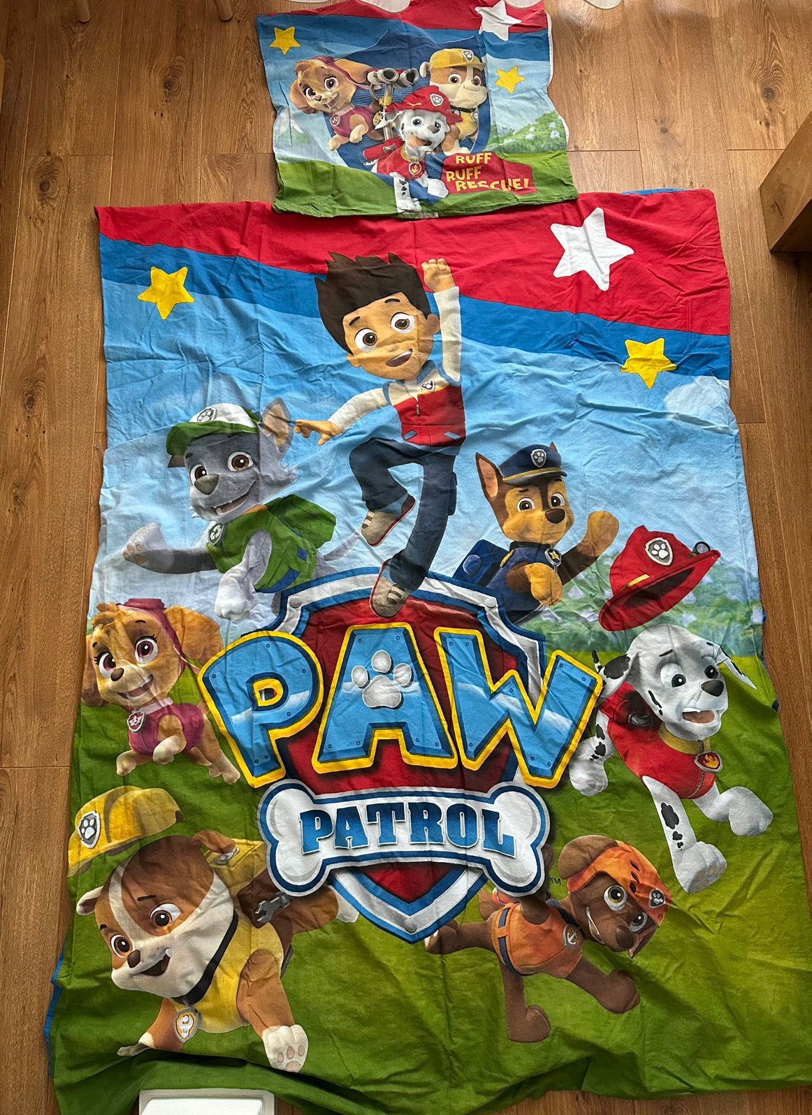 Dekbedovertrek Paw Patrol, Ophalen of Verzenden, Jongetje of Meisje, Dekbedovertrek