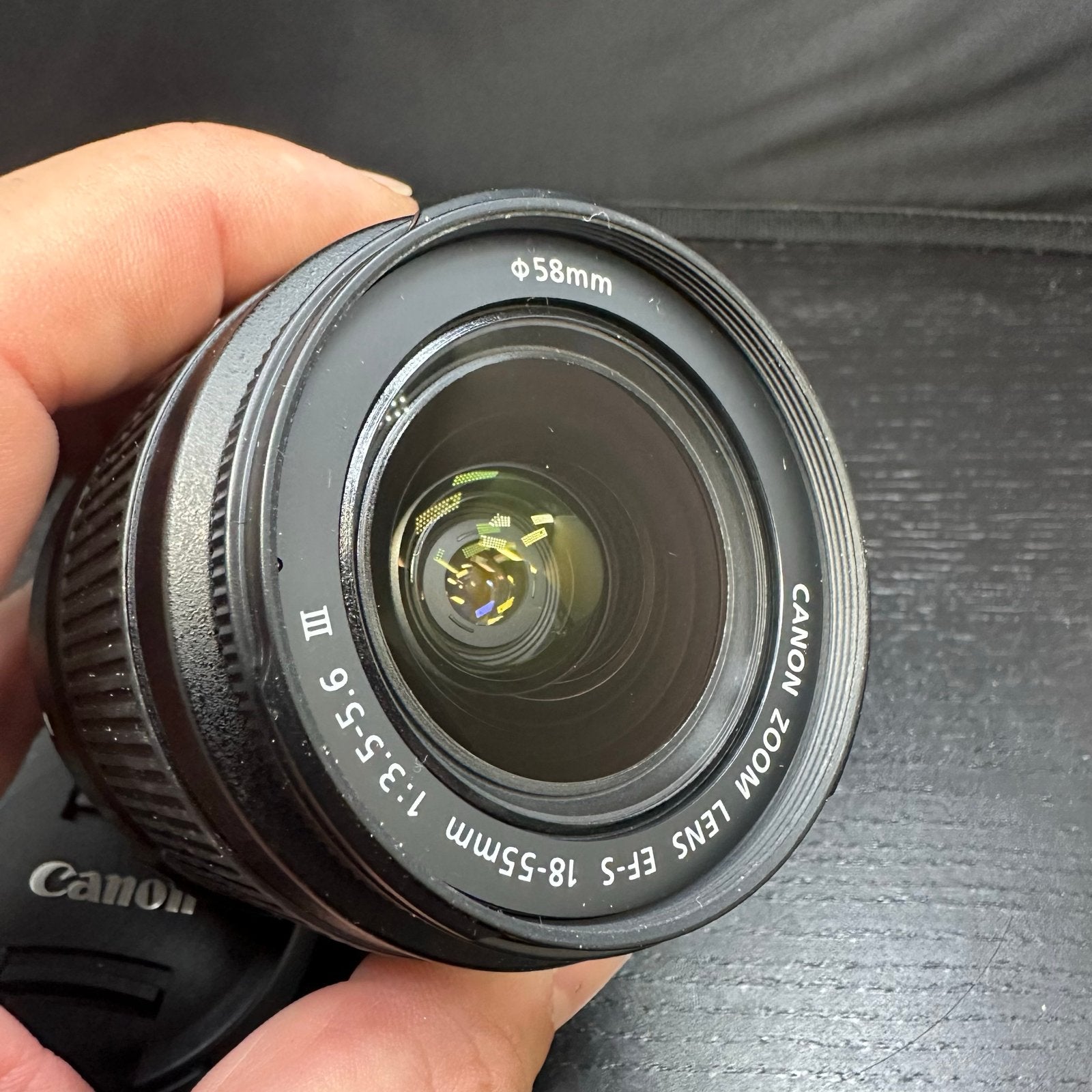 Canon EF-S 18-55mm f/3.5-5.6 III Zoomlens | Perfect, Verzenden, W, G, D