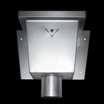 Vergaarbak junior ø80 zink, Afvoer, Onbekend, Nieuw, Ophalen of Verzenden