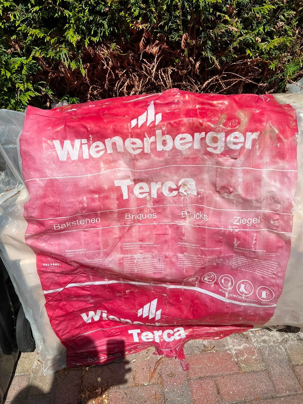 Wienerberger Terca Kalkzandstenen - Nieuw in verpakking, Doe-het-zelf en Verbouw, Metselstenen, Ophalen, Nieuw, Kalkzandstenen