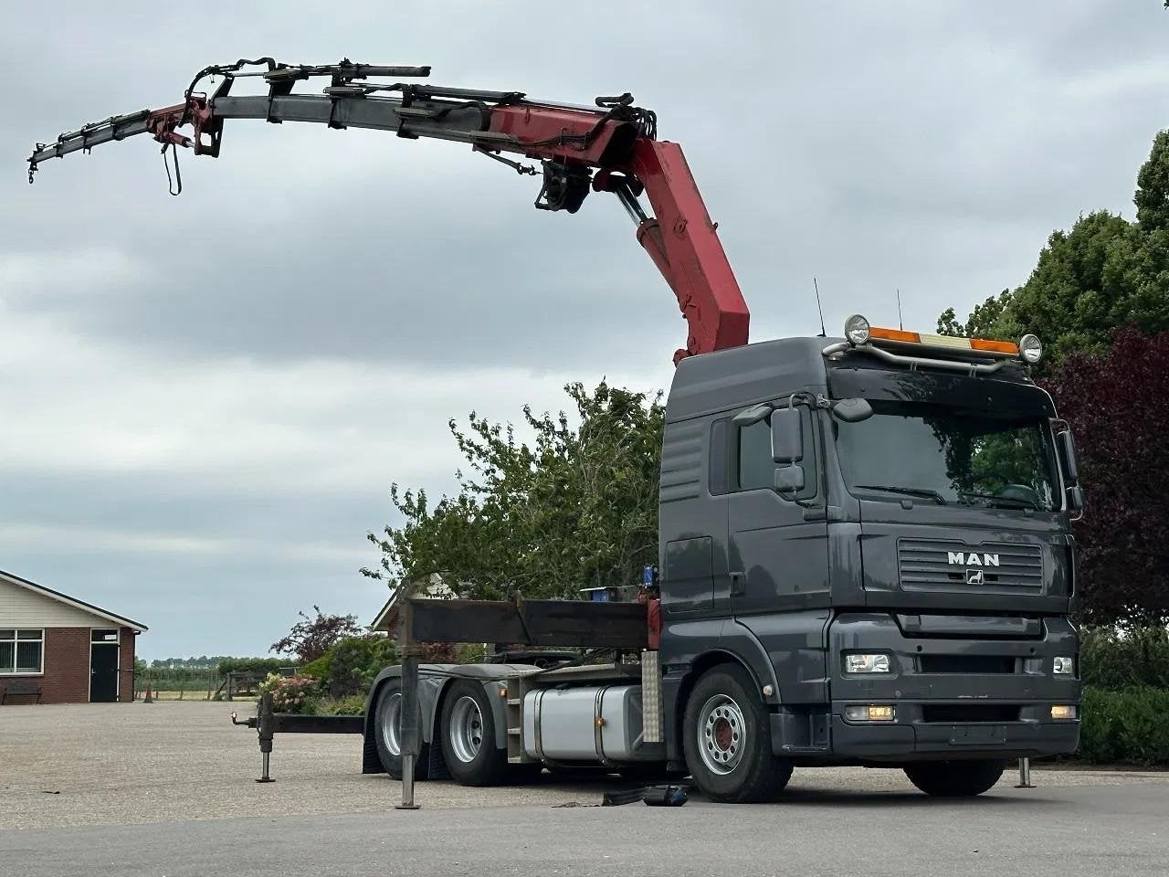 MAN TGA 28.480 6x2! HMF 42tm/Flyjib /LIER/WINCH! DK1104, Auto's, Automaat, Cruise Control, MAN, Bedrijf