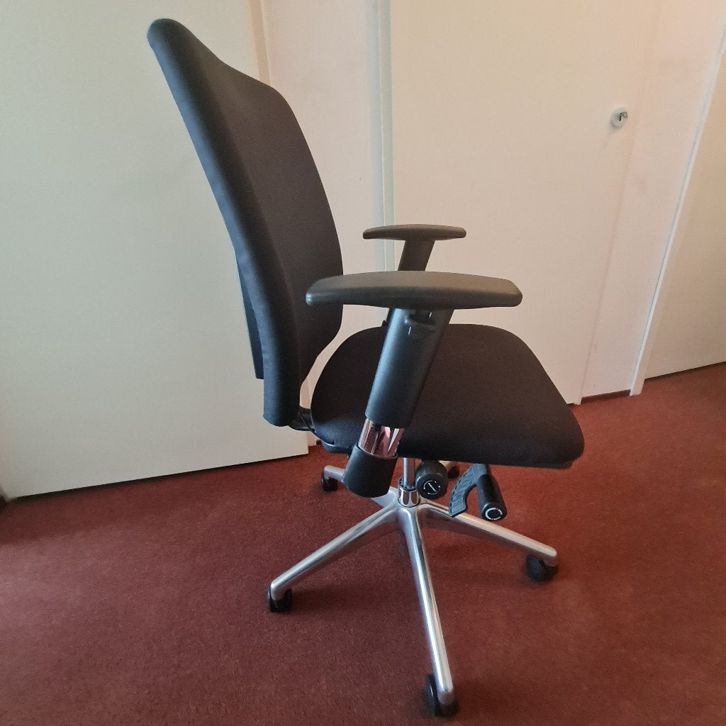 Ergonomische bureaustoel (arbo goedgekeurd), Huis en Inrichting, Bureaustoelen, Ophalen, Gebruikt, Zwart, Bureaustoel