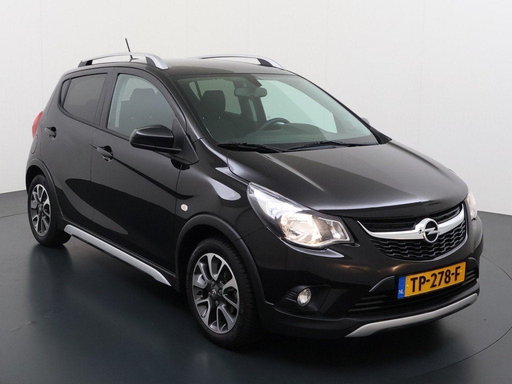 Opel KARL ROCKS ONELINE EDITION ,AIRCO,NAV,CARPLAY,PDC,CR CO, Voorwielaandrijving, 839 kg, Gebruikt, Met garantie (alle)