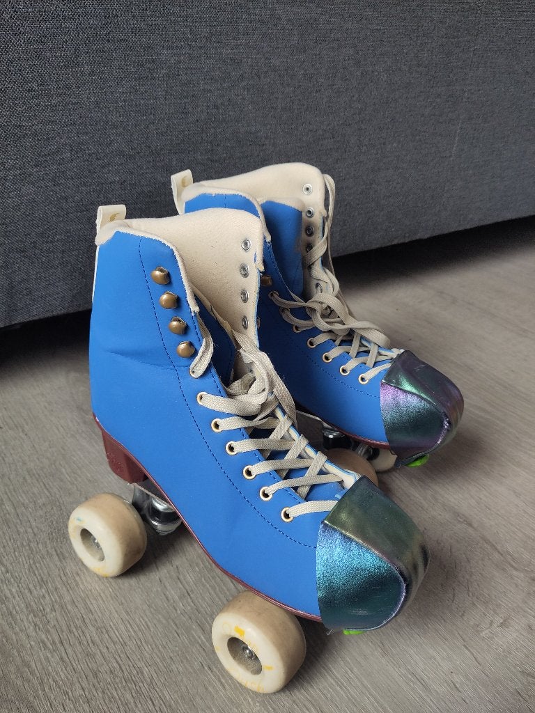 Blauwe Chaya Melrose Deluxe Rolschaatsen maat 41, Sport en Fitness, Overige merken, Overige typen, Ophalen of Verzenden, Zo goed als nieuw