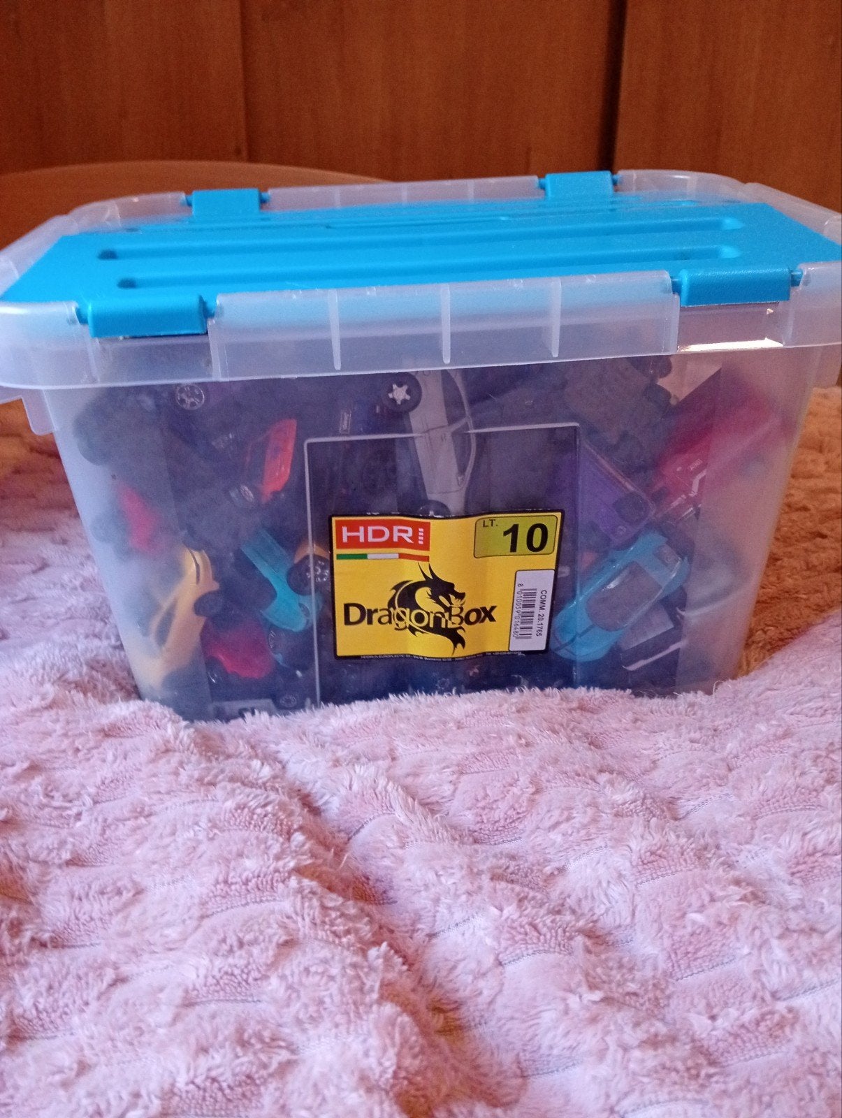 Grote doos met speelgoedauto's - DragonBox, Ophalen, Gebruikt