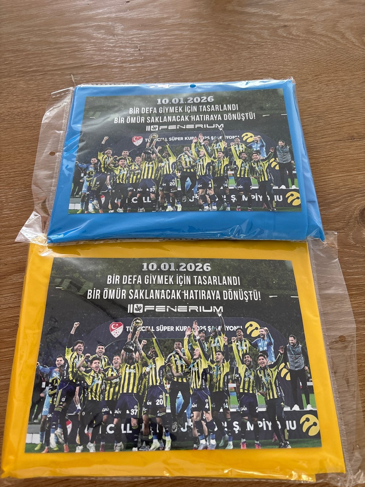 Fenerbahçe regenjassen - Nieuw, Ophalen, Nieuw