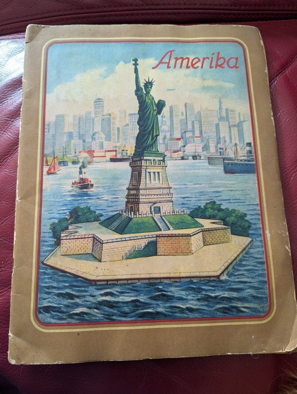 Niemijer's Plaatjesalbum Amerika, Ophalen, Gelezen, Theodorus Niemeyer N.V., Plaatjesalbum