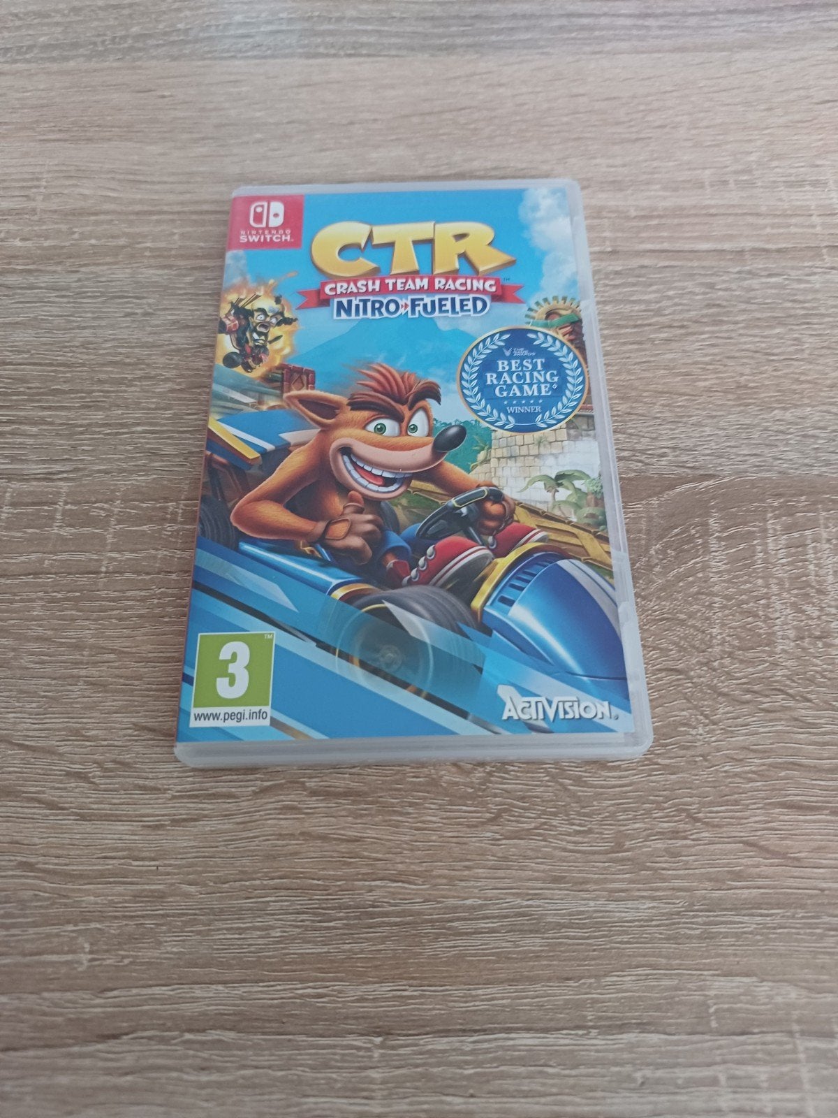 Ctr crash team racing nitro fueled, Ophalen of Verzenden, Zo goed als nieuw, Met 1 controller, Switch Original