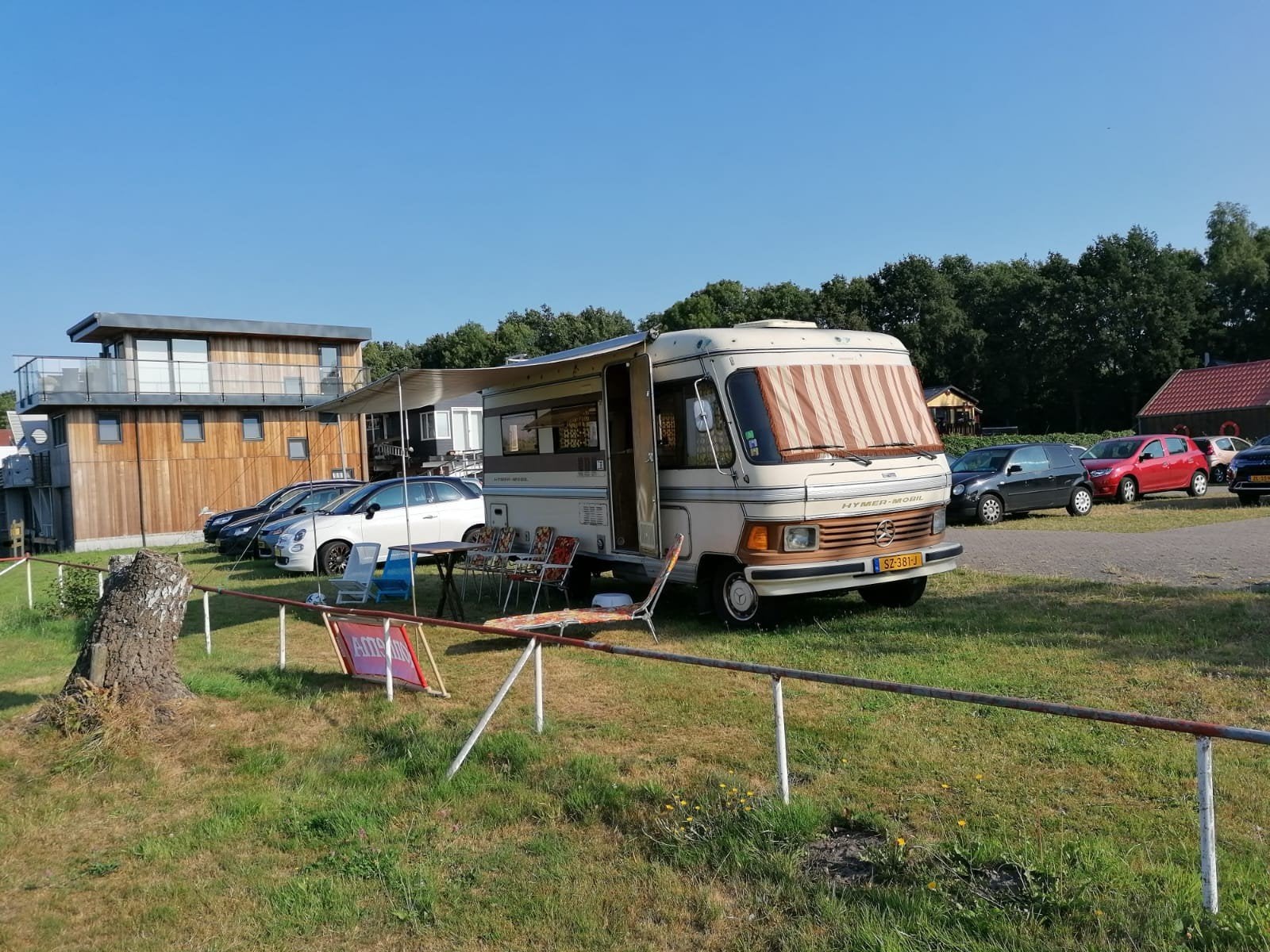Hymer SZ-381-J, Buscamper of Camperbus, Particulier, Hymer, Benzine