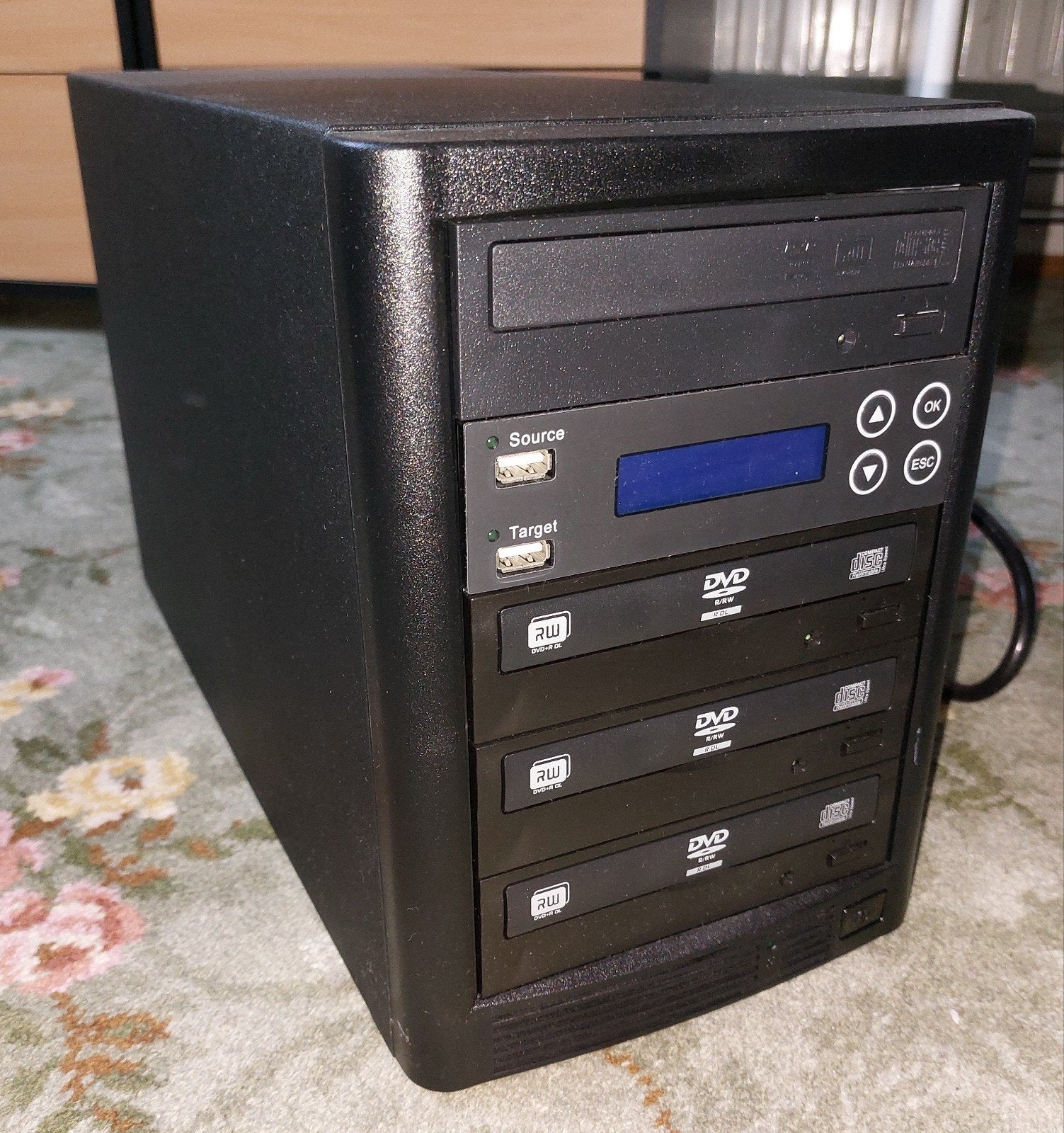 CD/DVD Duplicator - Professioneel en Snel, Computers en Software, Ophalen of Verzenden, Gebruikt, Extern, Cd