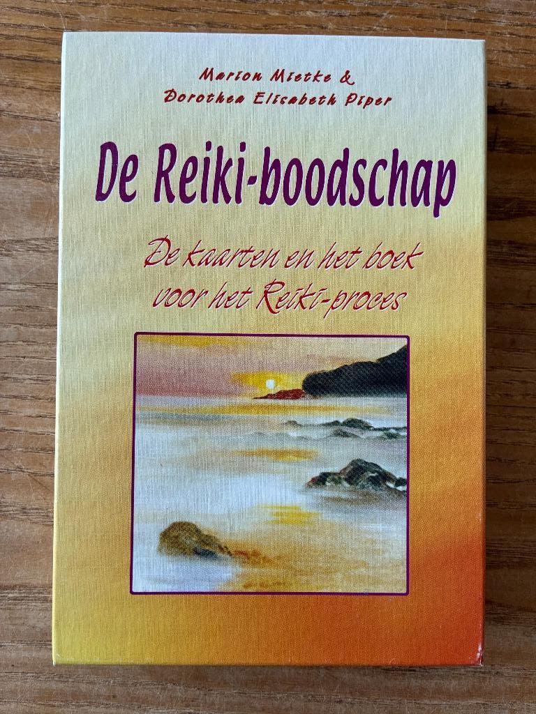 Koppenhol - De Reiki-boodschap - kaarten & boek - zgan, Boeken, Esoterie en Spiritualiteit, Marion Mietke, Tarot of Kaarten leggen