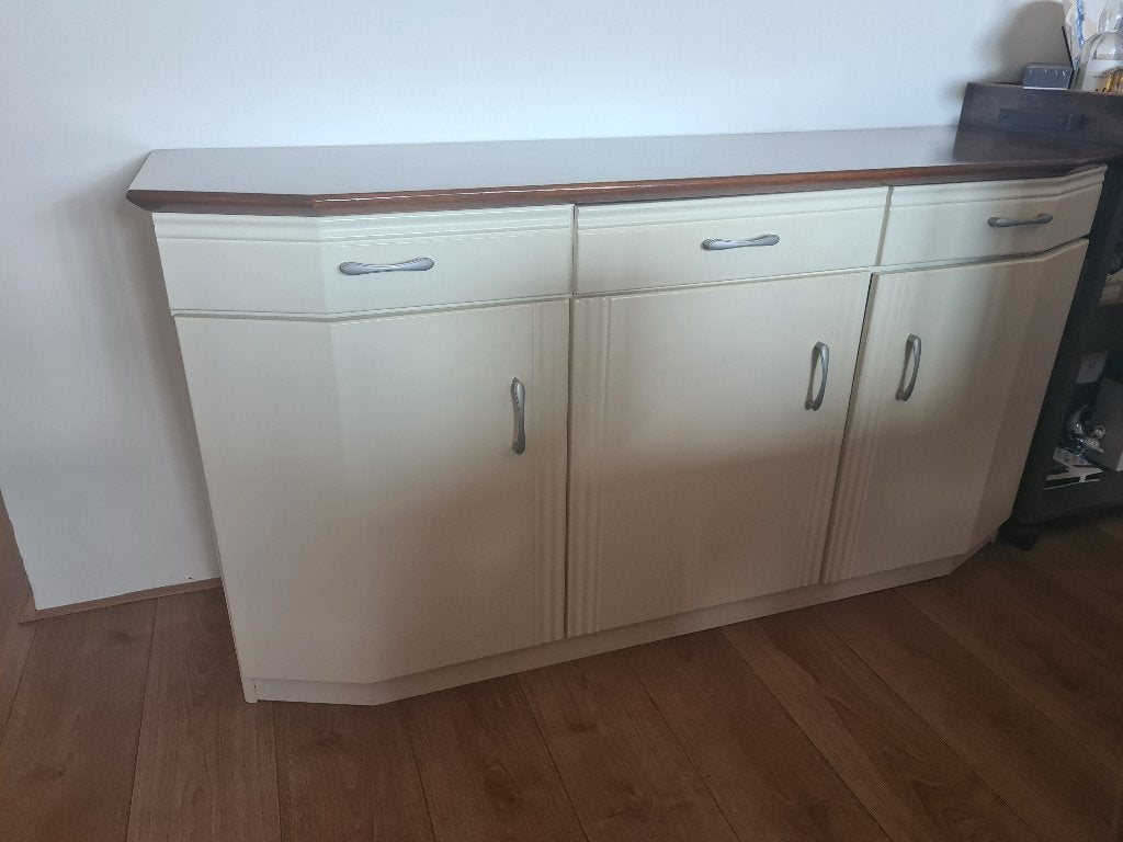 Dressoir hout, Ophalen, Overige materialen, Gebruikt, Met deur(en)