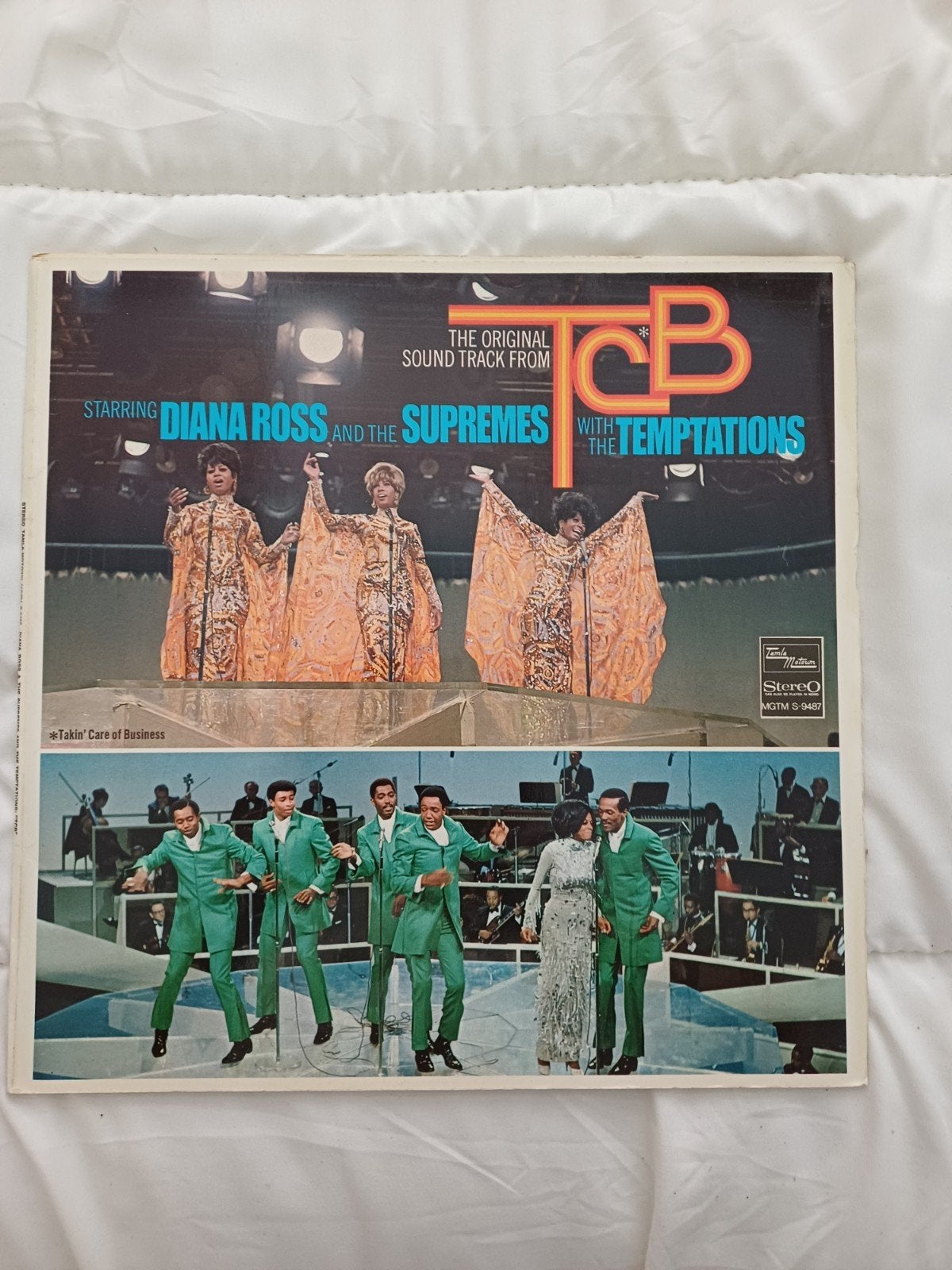 Diana Ross with the temptations 4x LP, Ophalen, LP, Gebruikt, Inclusief binnenhoes